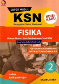 Image of KSN FISIKA 2 GETARAN & GELOMBANG OPTIK & TERMODINAMIKA